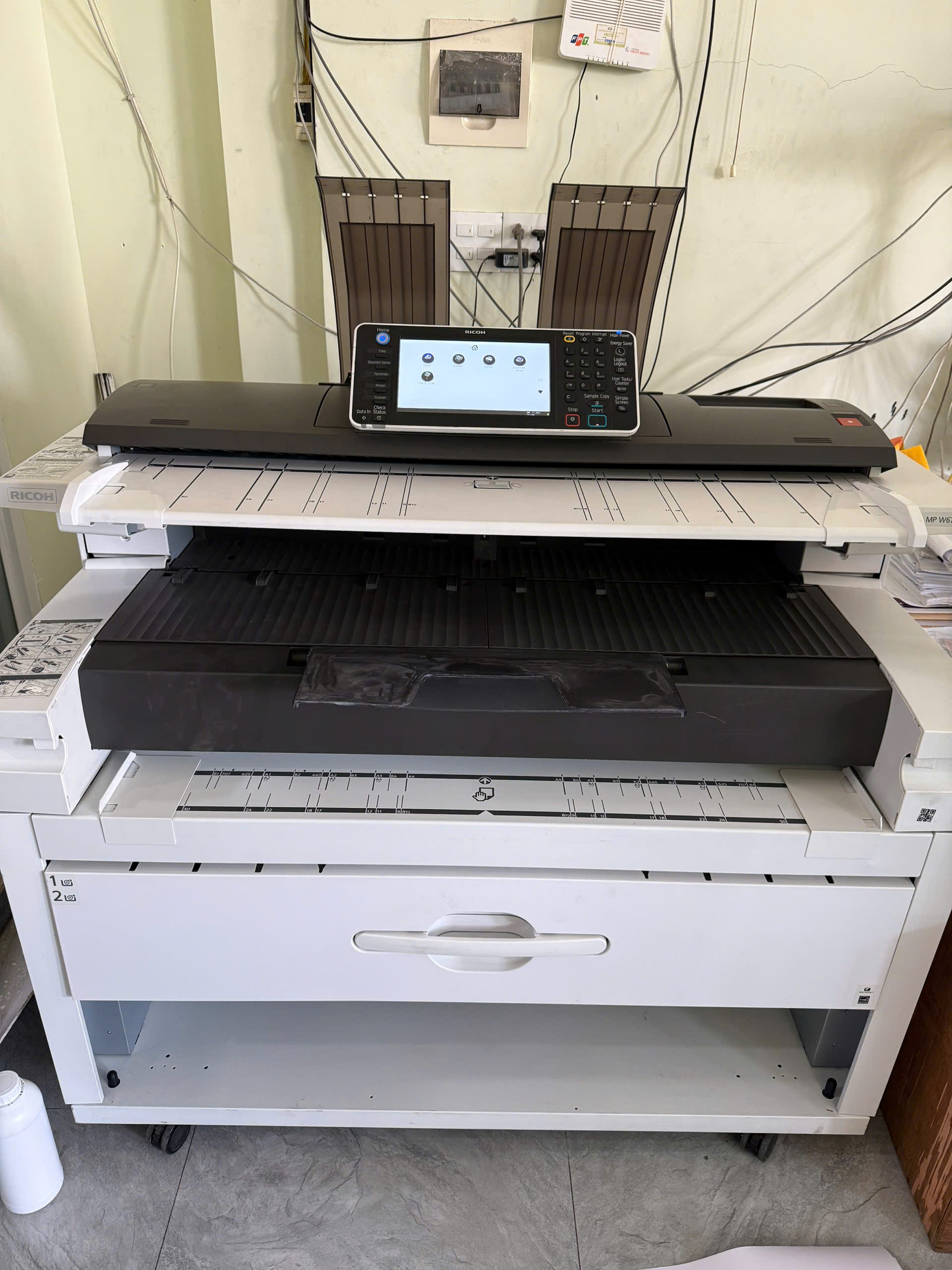 Máy photocopy A0 Ricoh MP W 6700SP 3 Máy photocopy A0 Ricoh MP W 6700SP - Ảnh 3