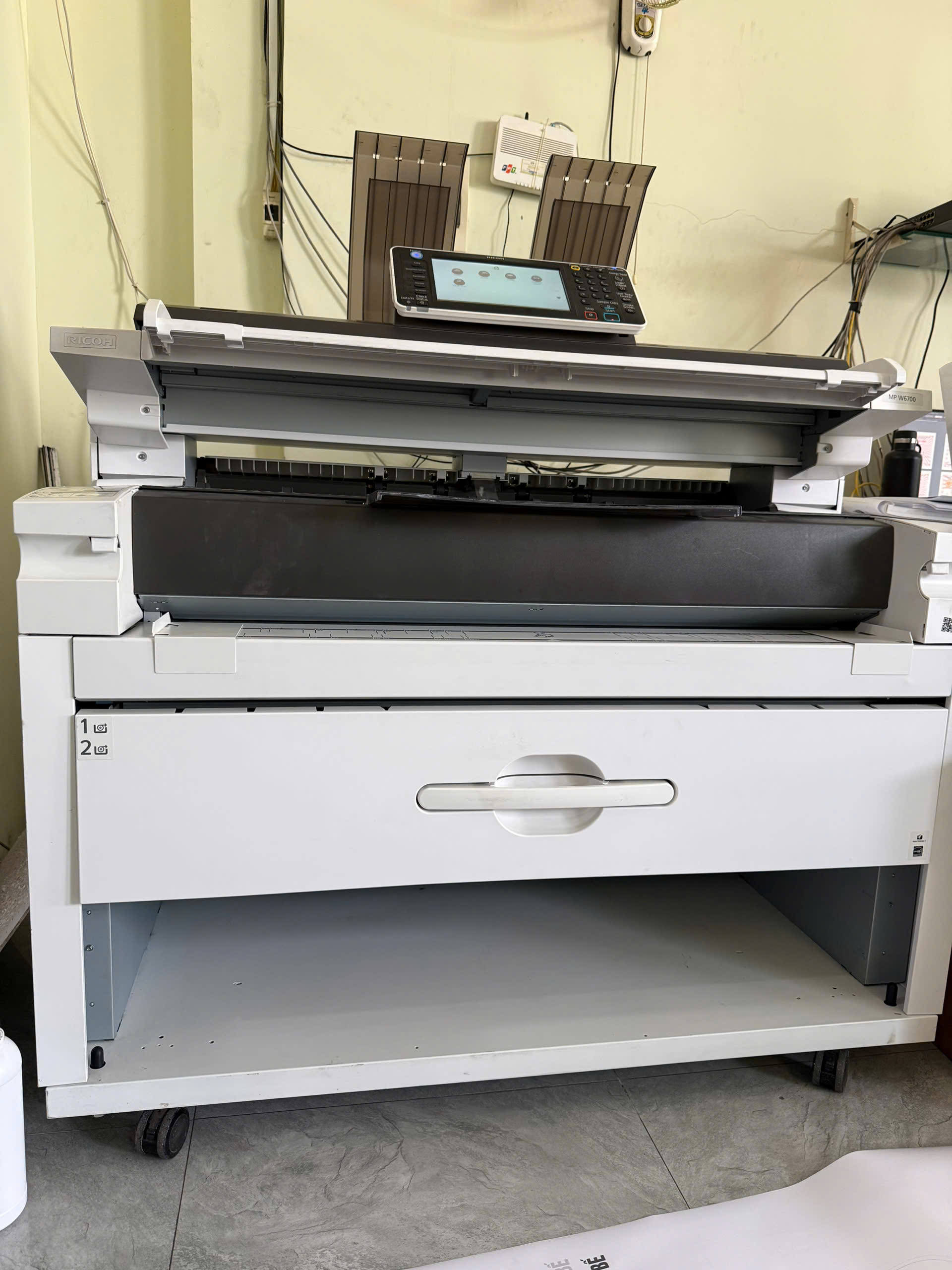 Máy photocopy A0 Ricoh MP W 6700SP 4 Máy photocopy A0 Ricoh MP W 6700SP - Ảnh 4