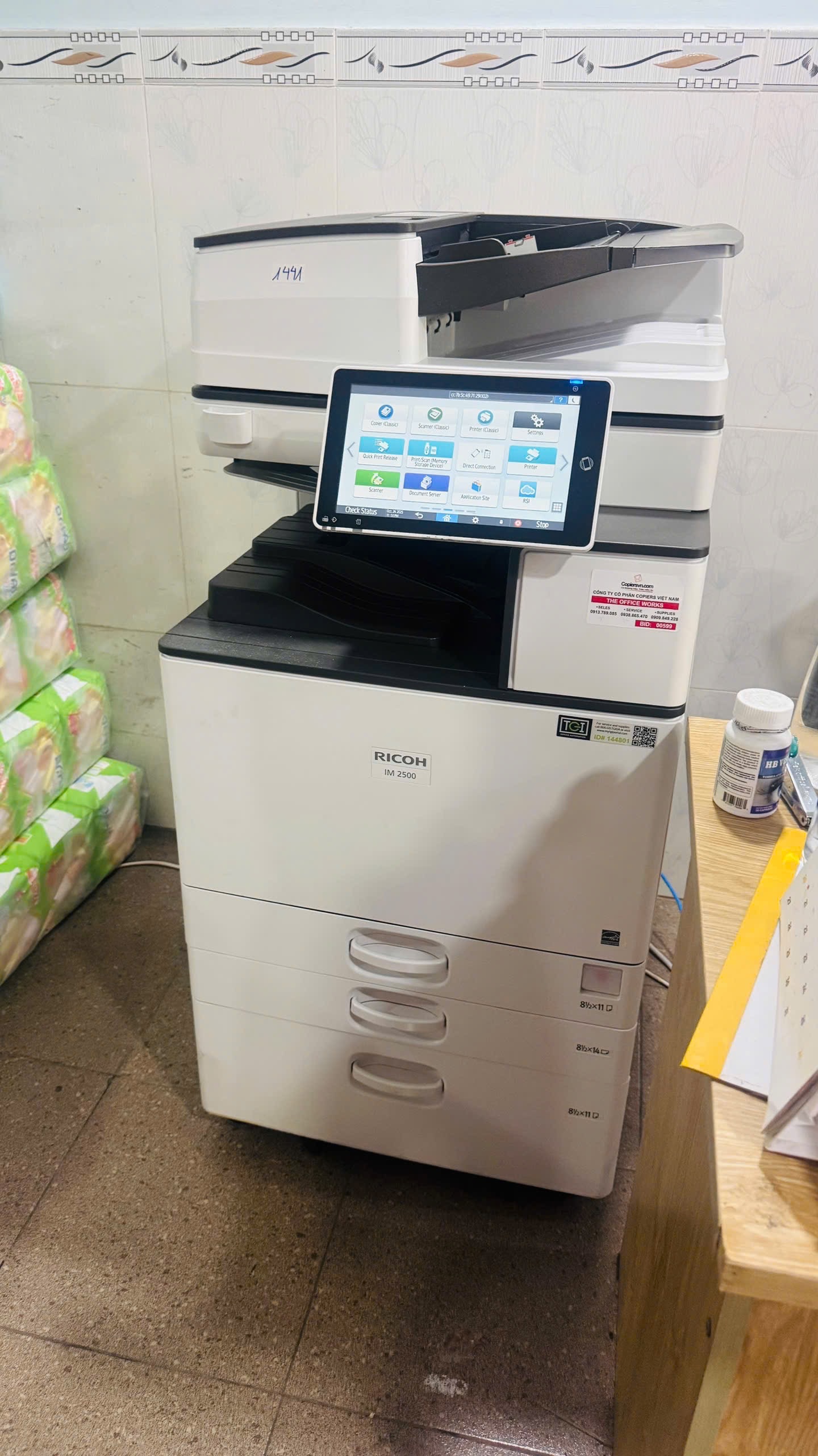 Máy Photocopy Ricoh IM 2500 3 z7768421660689 b6a3d0b3405606caa9300e9b01cbe70e