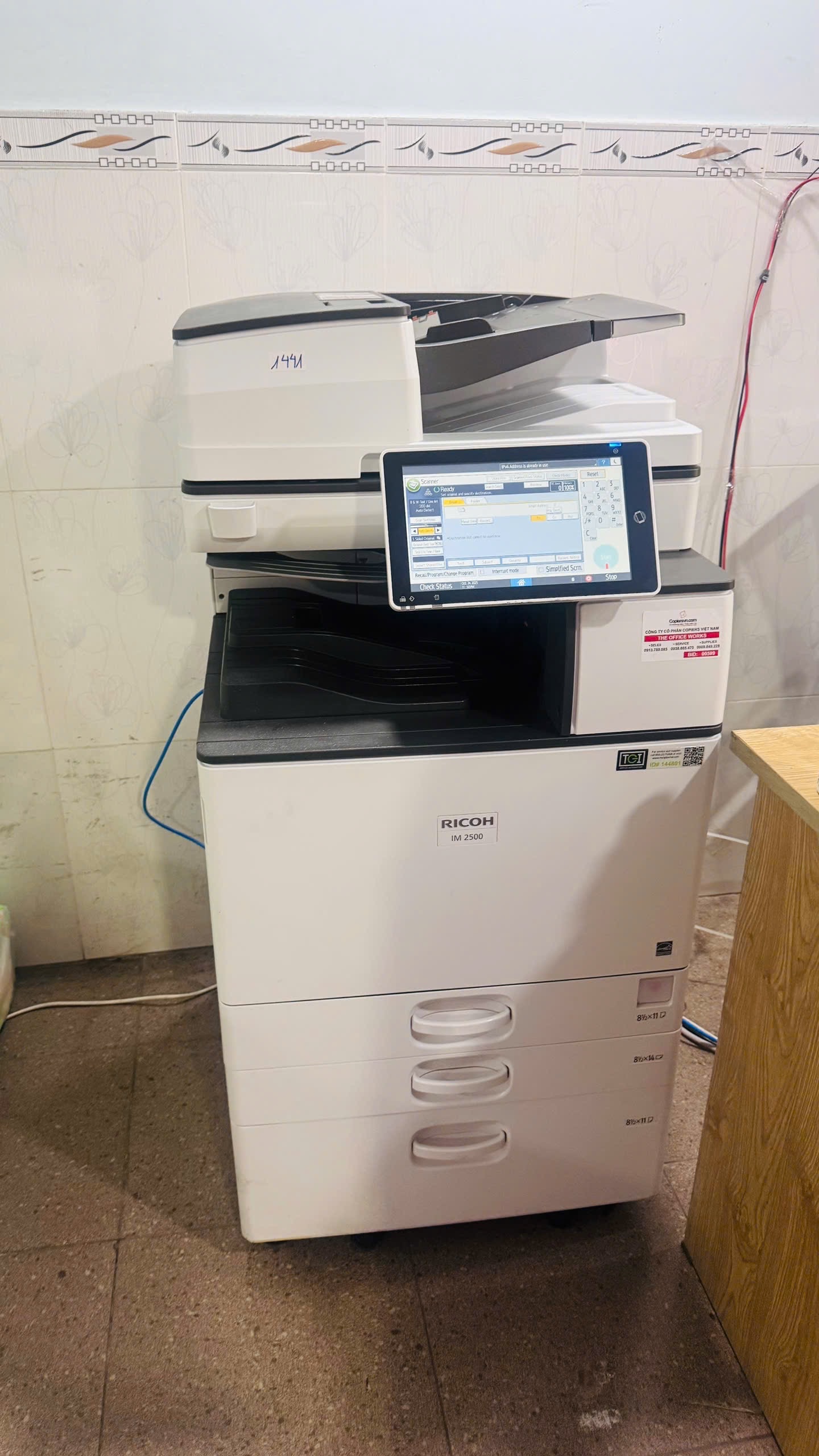 Máy Photocopy Ricoh IM 2500 4 z7768421666359 42917b7b9d4a1de0d422df0268e91355