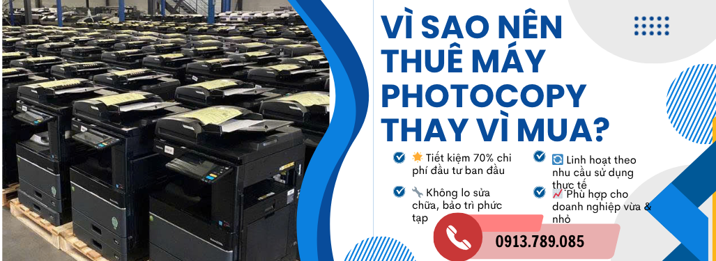Vi Sao Nen Thue May Photocopy Thay Vi Mua