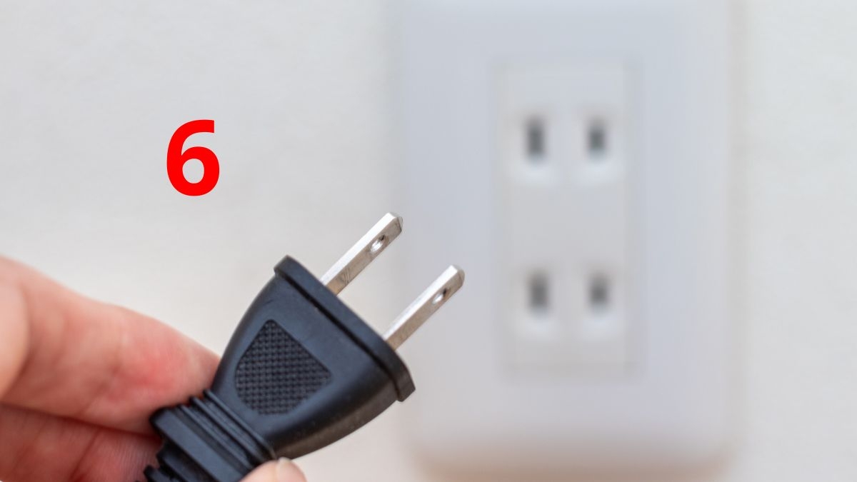 Chỉ rút phích cắm khi thật sự cần thiết